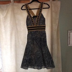 Dress, Sleeveless, Embellished Straps, Kenar, size 6